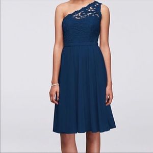 David’s Bridal Size 10-Marine Color